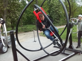 Letecký trenažér 3G přetížení